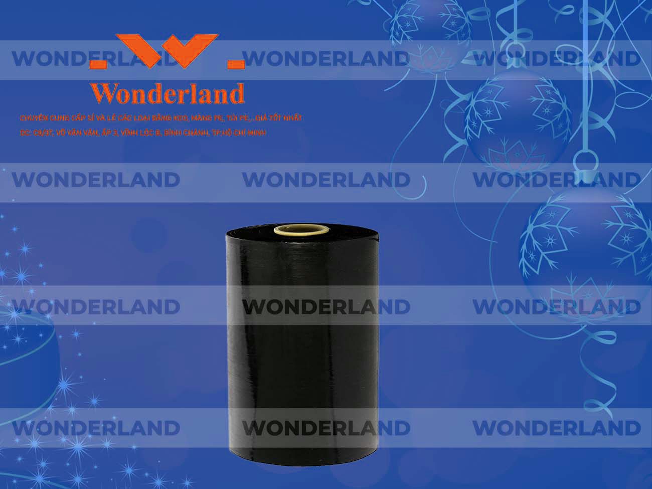 MÀNG PE ĐEN 11.4KG LÕI 500G WONDERLAND CHẤT LƯỢNG HÀNG ĐẦU