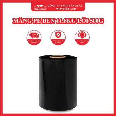 MÀNG PE ĐEN 11.8KG LÕI 500G WONDERLAND
