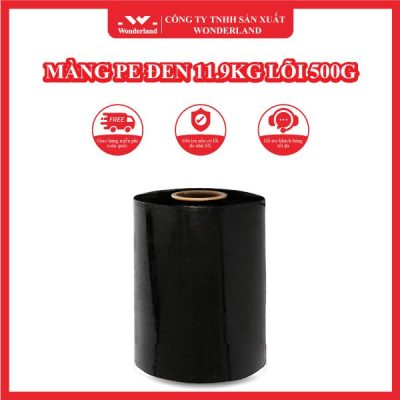 MÀNG PE ĐEN 11.9KG LÕI 500G WONDERLAND