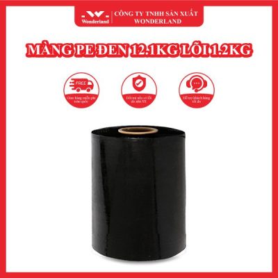 MÀNG PE ĐEN 12.1KG LÕI 500G WONDERLAND