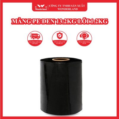 MÀNG PE ĐEN 13.2KG LÕI 1.2KG WONDERLAND