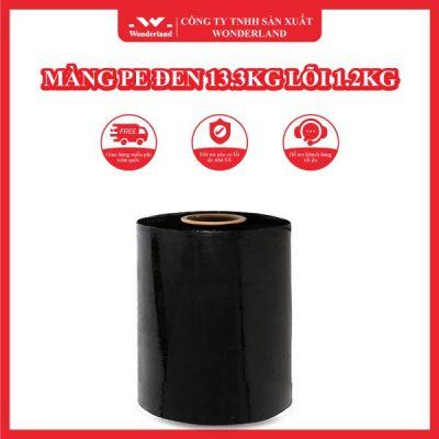 MÀNG PE ĐEN 13.3KG LÕI 1.2KG WONDERLAND