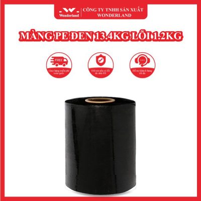 MÀNG PE ĐEN 13.4KG LÕI 1.2KG WONDERLAND