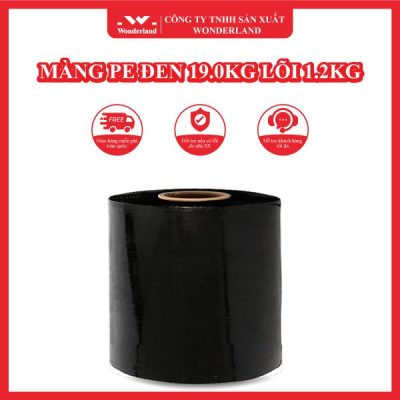 MÀNG PE ĐEN 19.0KG LÕI 1.2KG WONDERLAND