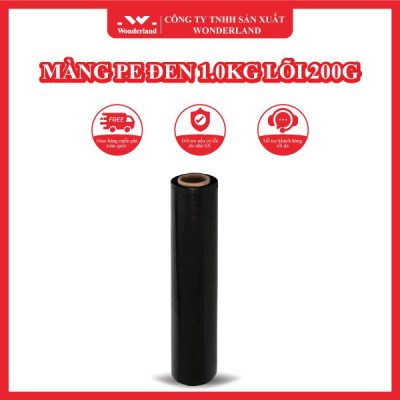 MÀNG PE ĐEN 1.0KG LÕI 200G WONDERLAND