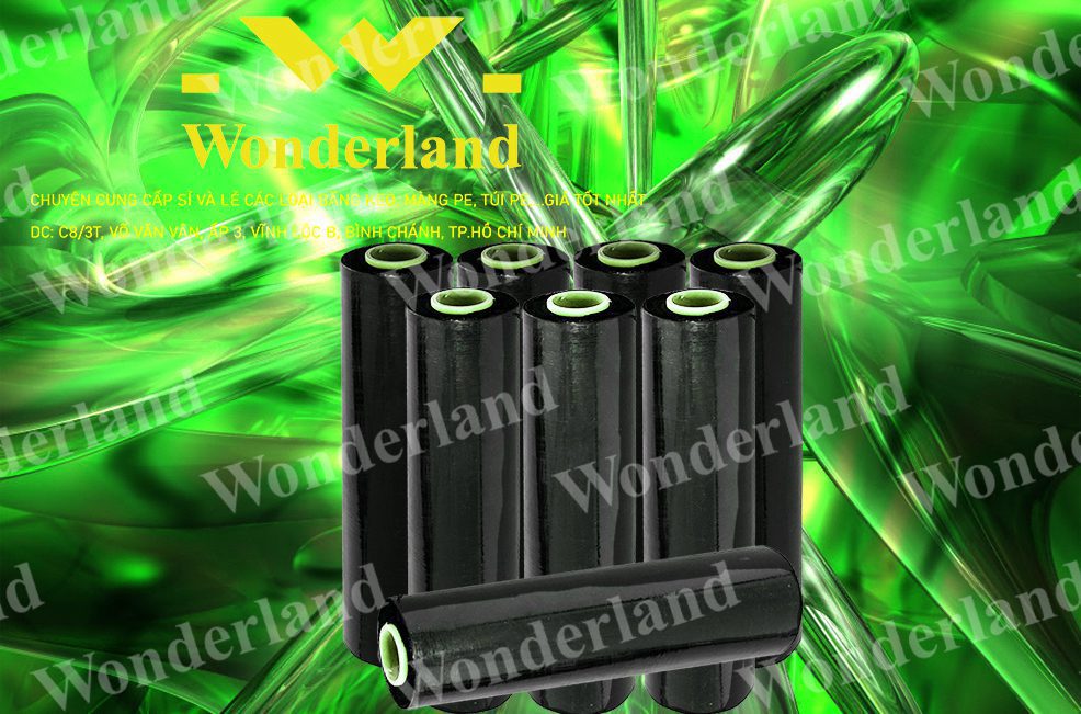 MÀNG PE ĐEN 2.3KG LÕI  200G WONDERLAND GIÁ TỐT