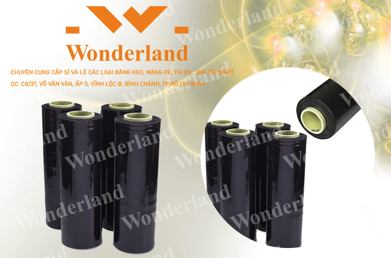 MÀNG PE ĐEN 2.6KG LÕI 200G WONDERLAND CHẤT LƯỢNG TỐT NHẤT