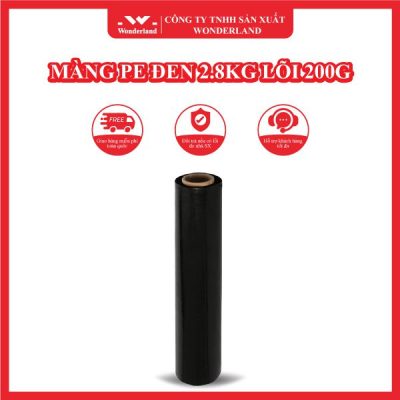 MÀNG PE ĐEN 2.8KG LÕI 200G WONDERLAND
