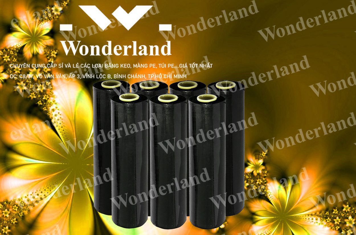 MÀNG PE ĐEN 2.9KG LÕI 200G WONDERLAND GIÁ TỐT