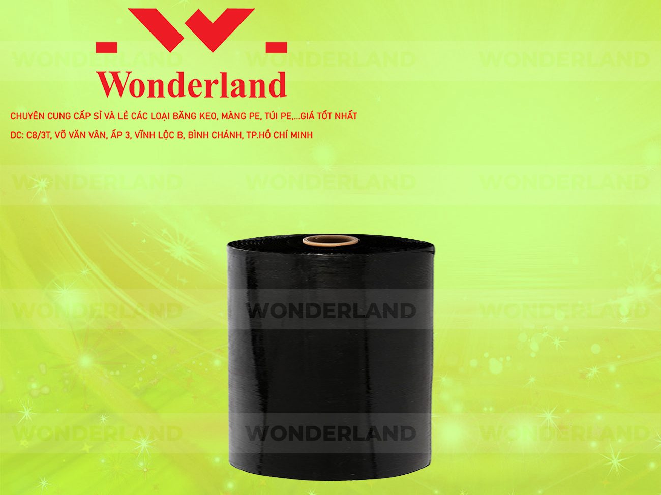 MÀNG PE ĐEN 20.8KG LÕI 1.2KG