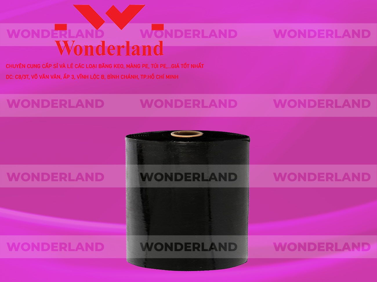 MÀNG PE ĐEN 21.9KG LÕI 1.2KG