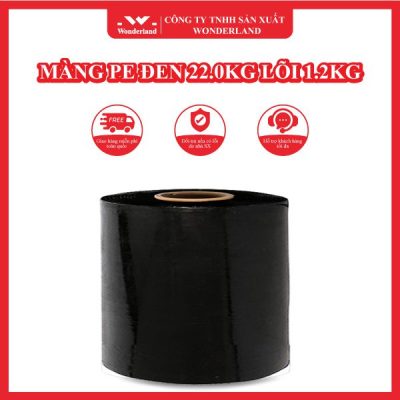 MÀNG PE ĐEN 22.0KG LÕI 1.2KG WONDERLAND