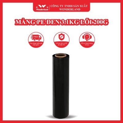 MÀNG PE ĐEN 3.1KG LÕI 200G WONDERLAND