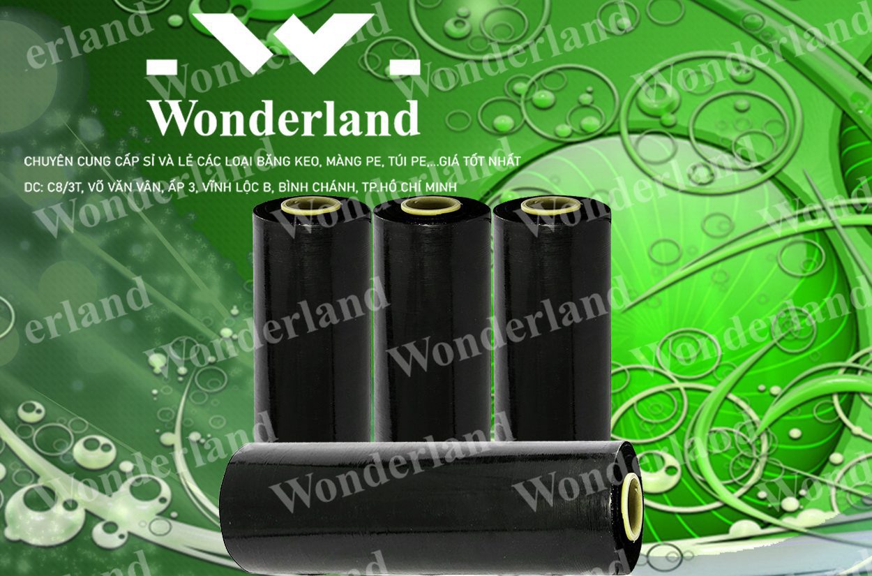 MÀNG PE ĐEN 3.5KG LÕI 200G WONDERLAND CHẤT LƯỢNG TỐT NHẤT