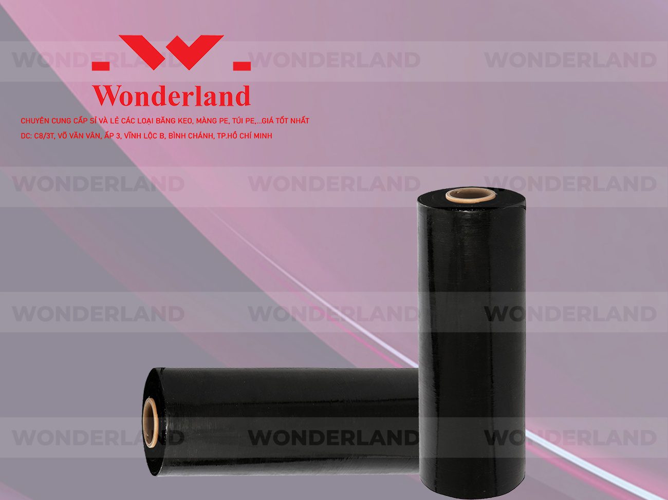 MÀNG PE ĐEN 4.2KG LÕI 200G WONDERLAND CHẤT LƯỢNG TỐT NHẤT