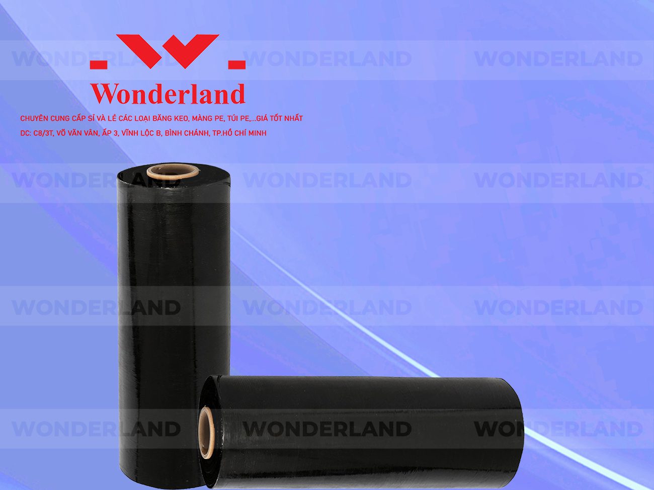 MÀNG PE ĐEN 4.6KG LÕI 200G WONDERLAND CHẤT LƯỢNG TỐT NHẤT