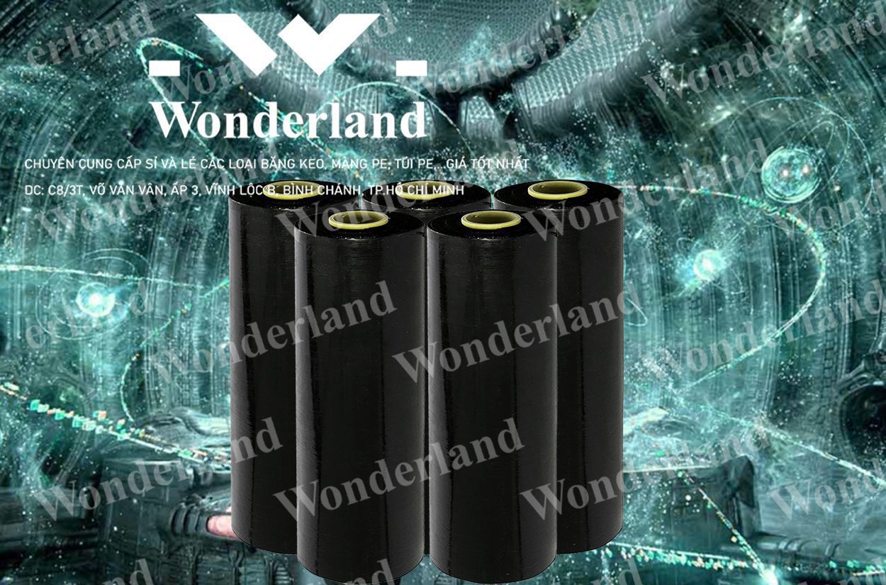 MÀNG PE ĐEN 4KG LÕI 200G WONDERLAND GIÁ TỐT