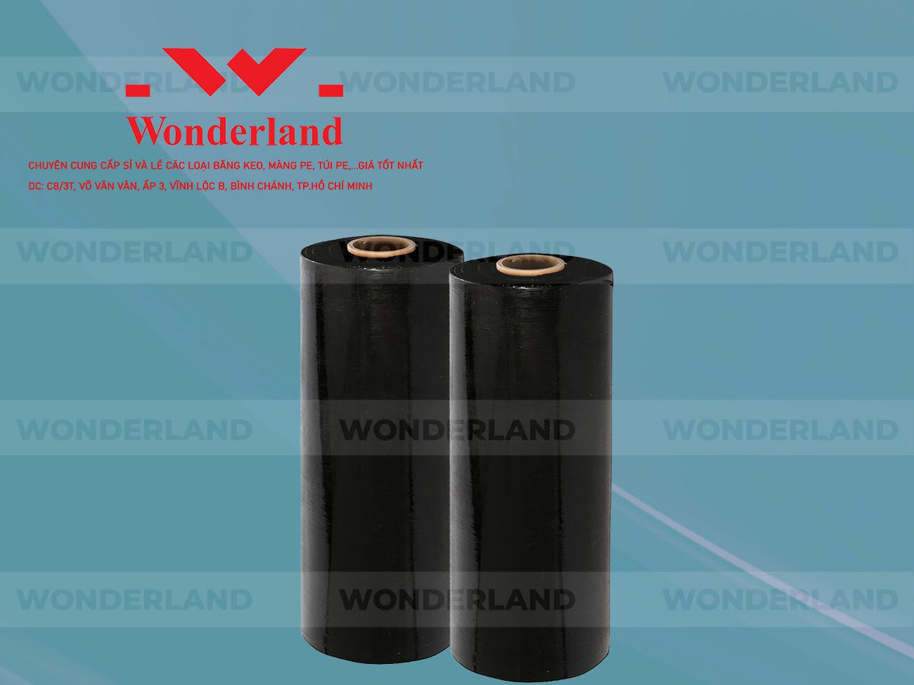 MÀNG PE ĐEN 5.3KG LÕI 200G WONDERLAND CHẤT LƯỢNG TỐT NHẤT