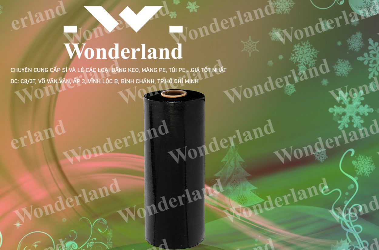 MÀNG PE ĐEN 5.6KG LÕI 200G