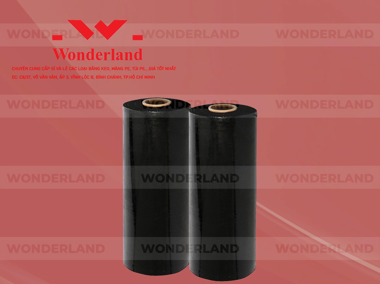 MÀNG PE ĐEN 5.8KG LÕI 200G WONDERLAND CHẤT LƯỢNG TỐT NHẤT