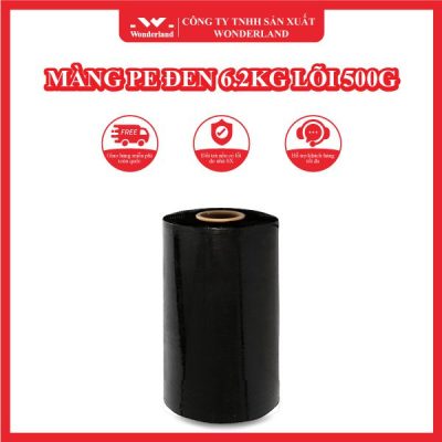 MÀNG PE ĐEN 6.2KG LÕI 500G WONDERLAND