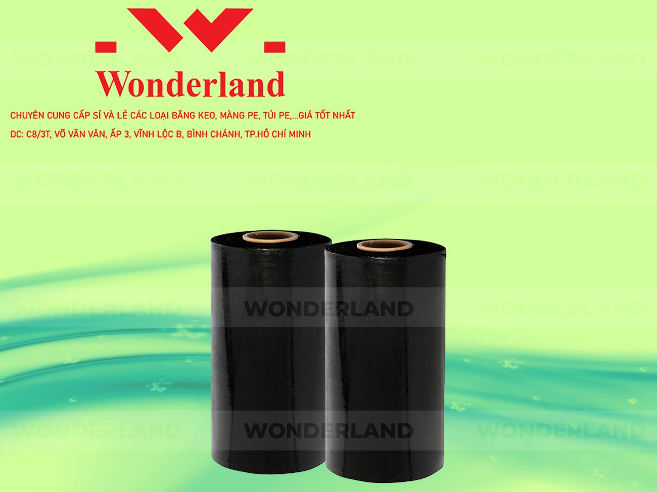 MÀNG PE ĐEN 7.1KG LÕI 500G WONDERLAND CHẤT LƯỢNG TỐT NHẤT