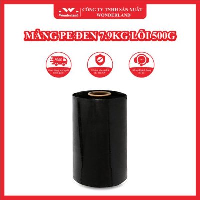 MÀNG PE ĐEN 7.9KG LÕI 500G WONDERLAND