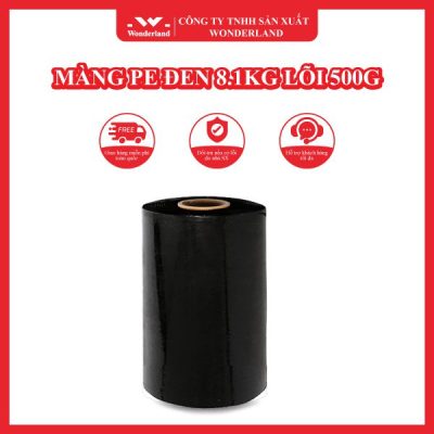 MÀNG PE ĐEN 8.1KG LÕI 500G WONDERLAND