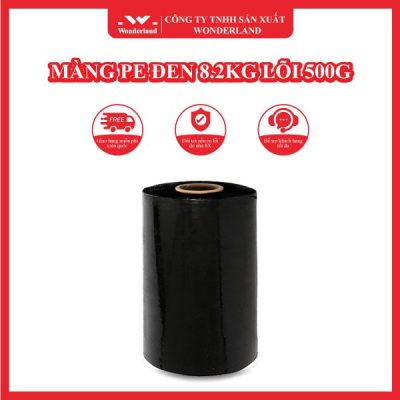 MÀNG PE ĐEN 8.2KG LÕI 500G WONDERLAND