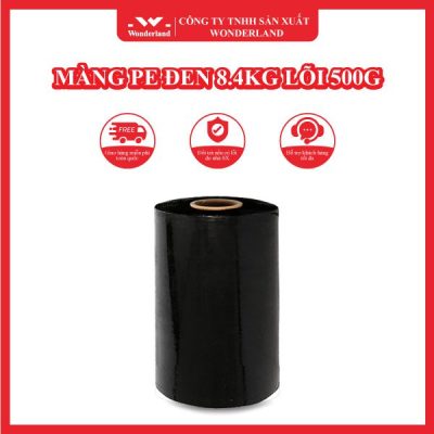 MÀNG PE ĐEN 8.4KG LÕI 500G WONDERLAND