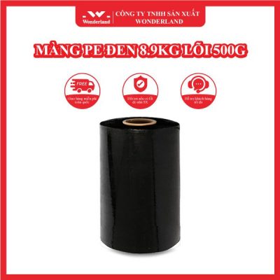MÀNG PE ĐEN 8.9KG LÕI 500G WONDERLAND