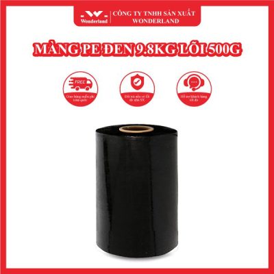 MÀNG PE ĐEN 9.8KG LÕI 500G WONDERLAND