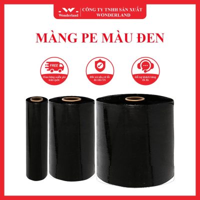 MÀNG PE MÀU ĐEN WONDERLAND