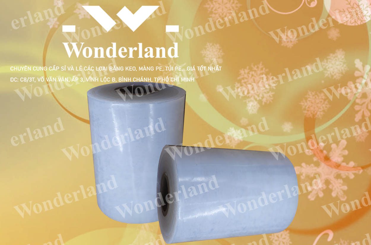 MÀNG PE QUẤN MÁY 10.3KG LÕI 500G CHẤT LƯỢNG CAO WONDERLAND