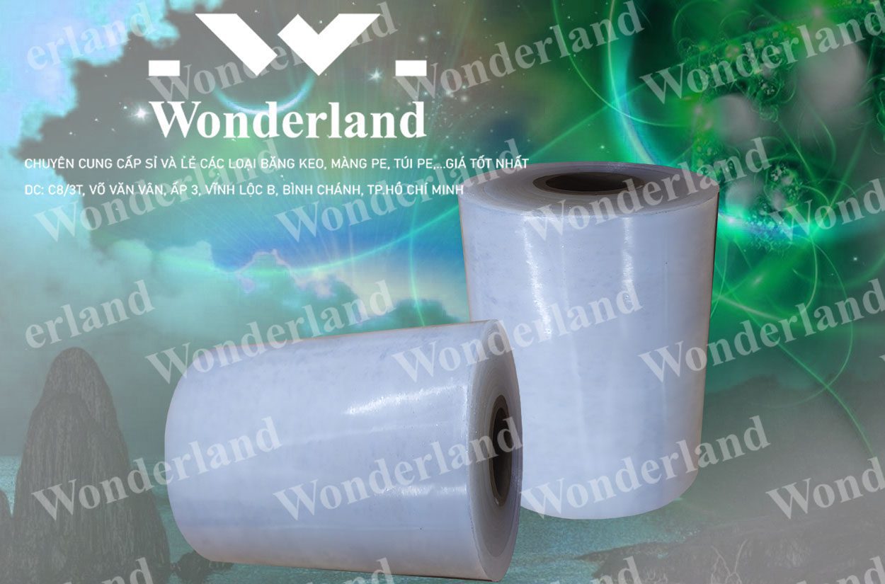 MÀNG PE QUẤN MÁY 11.3KG LÕI 500G CHẤT LƯỢNG CAO WONDERLAND