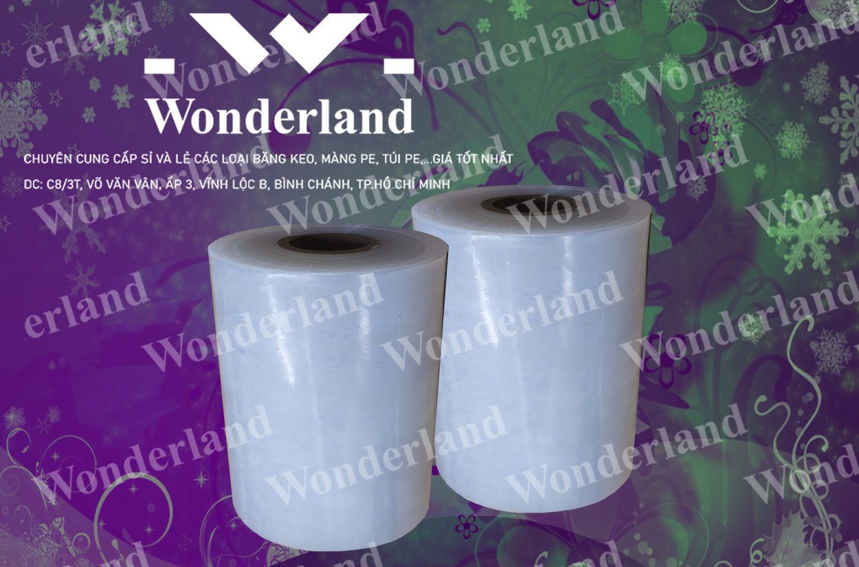 MÀNG PE QUẤN MÁY 11.7KG LÕI 500G CHẤT LƯỢNG CAO WONDERLAND