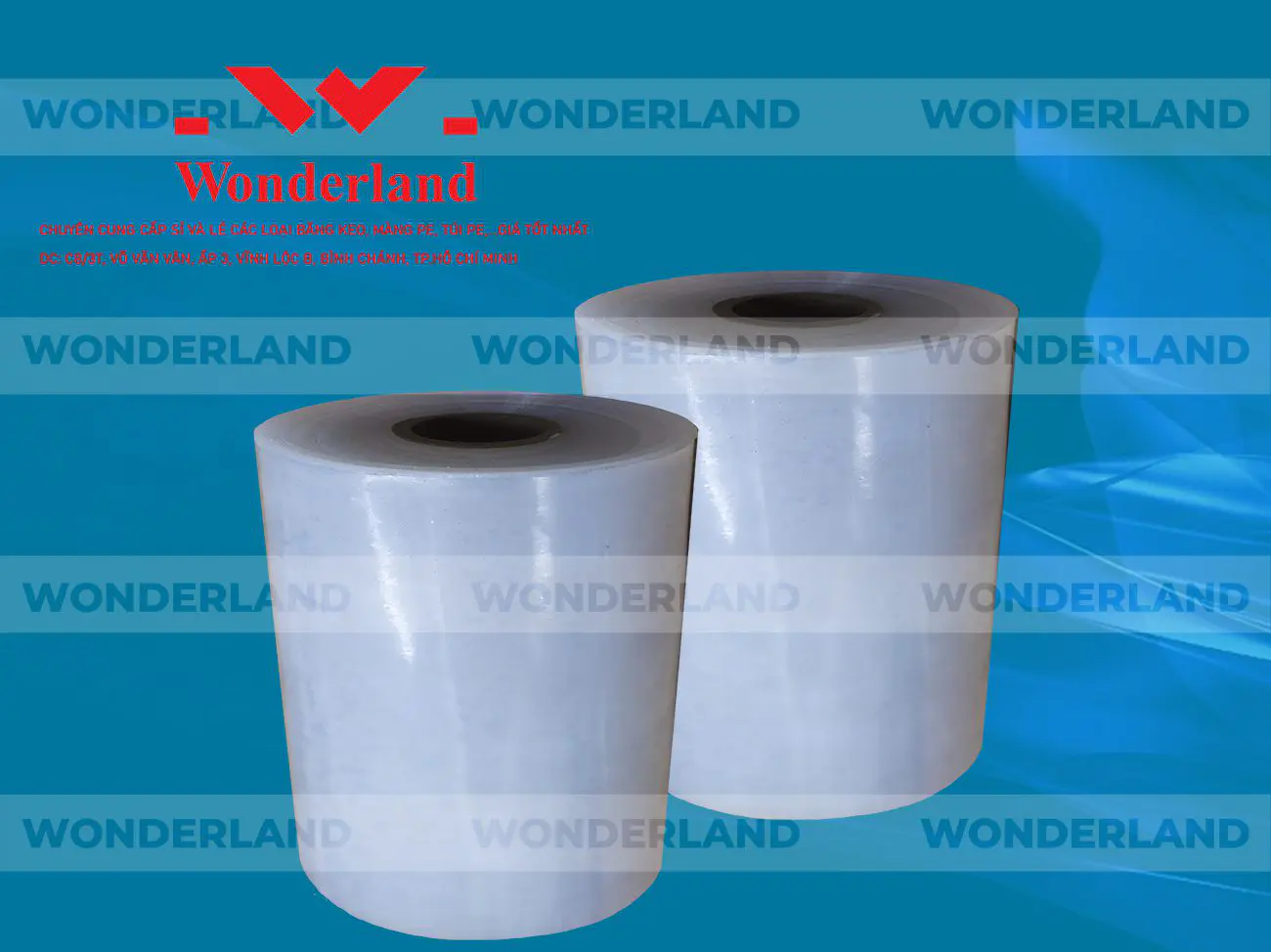 MÀNG PE QUẤN MÁY 13,5KG LÕI 1.2KG CHẤT LƯỢNG CAO WONDERLAND