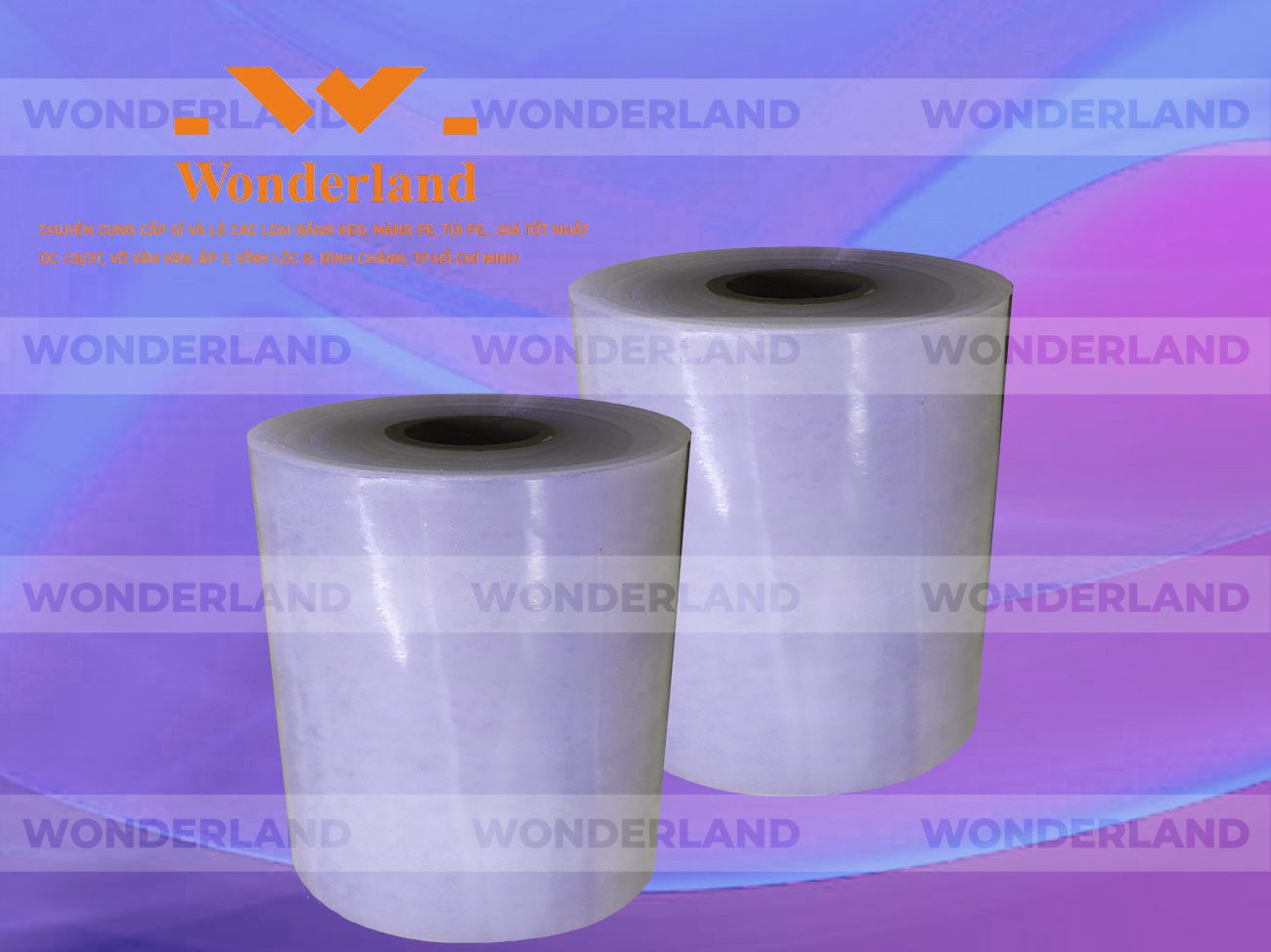 MÀNG PE QUẤN MÁY 13.7KG LÕI 1.2KG CHẤT LƯỢNG CAO WONDERLAND