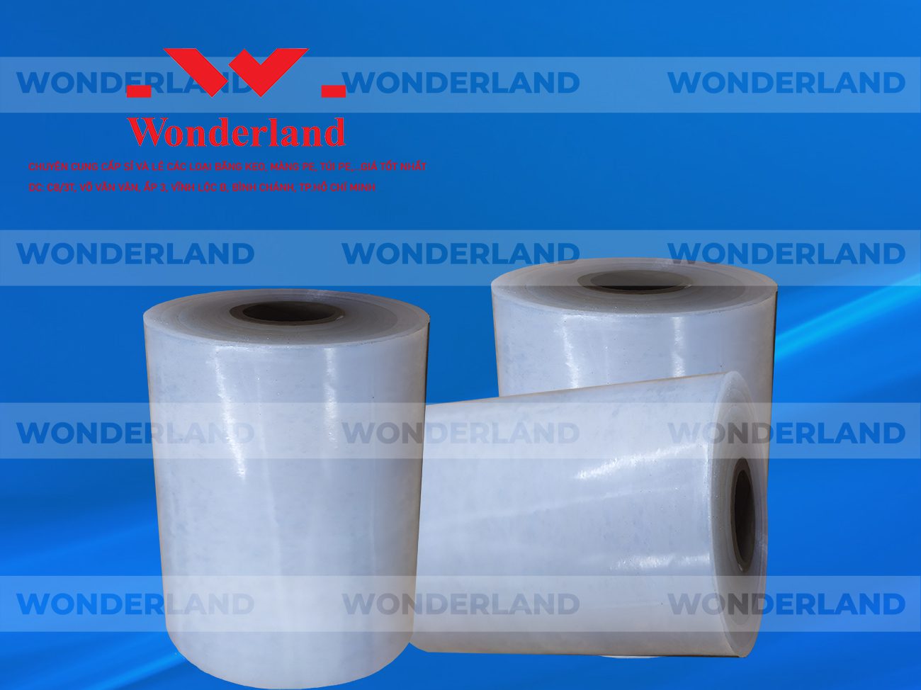 MÀNG PE QUẤN MÁY 13KG LÕI 1.2KG CHẤT LƯỢNG CAO WONDERLAND GIÁ SỈ TỐT NHẤT
