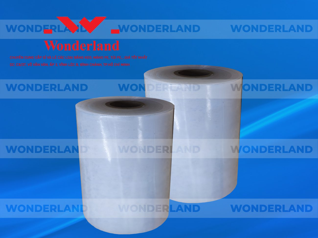 MÀNG PE QUẤN MÁY 13KG LÕI 1.2KG CHẤT LƯỢNG CAO WONDERLAND