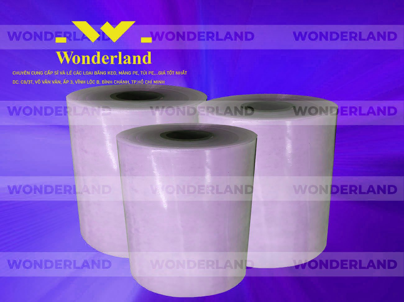 MÀNG PE QUẤN MÁY 14.2KG LÕI 1.2KG CHẤT LƯỢNG CAO WONDERLAND GIÁ SỈ TỐT NHẤT