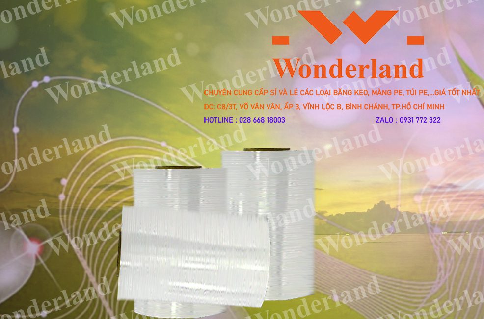 MÀNG PE QUẤN MÁY 15KG LÕI 1.2KG CHẤT LƯỢNG CAO WONDERLAND GIÁ SỈ TỐT NHẤT