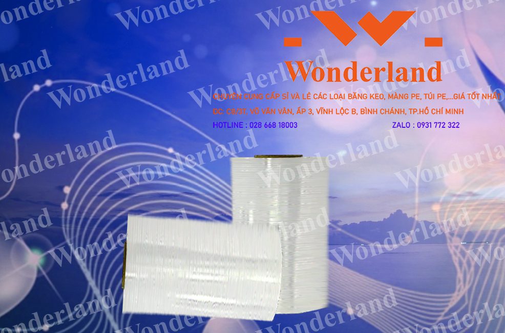 MÀNG PE QUẤN MÁY 15KG LÕI 1.2KG CHẤT LƯỢNG CAO WONDERLAND
