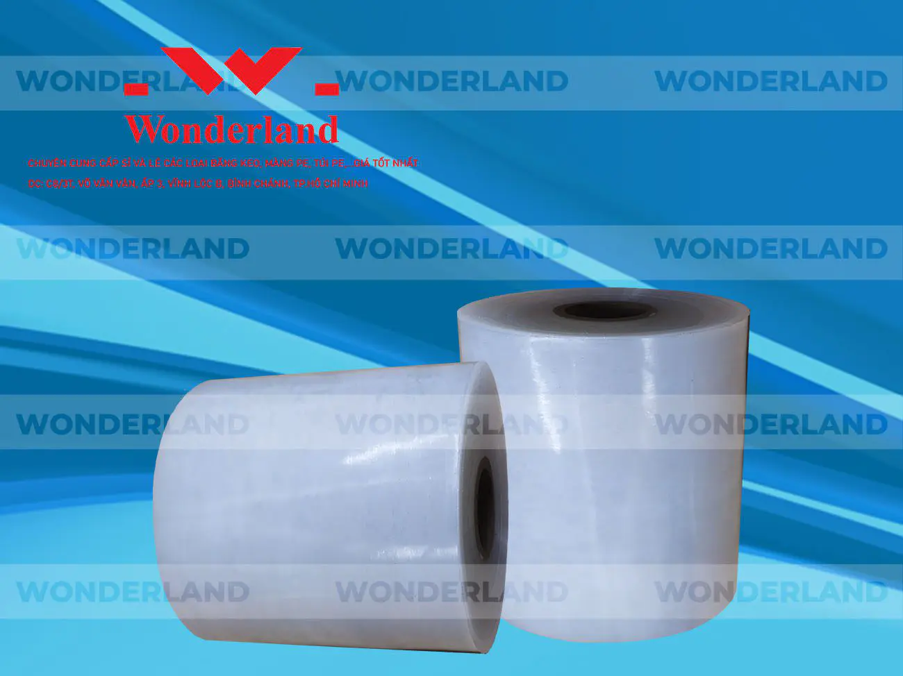 MÀNG PE QUẤN MÁY 16.2KG LÕI 1.2KG CHẤT LƯỢNG CAO WONDERLAND