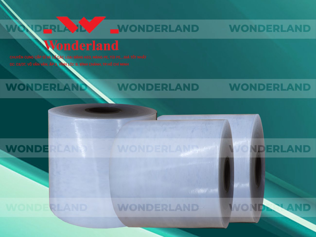MÀNG PE QUẤN MÁY 17.1KG LÕI 1.2KG CHẤT LƯỢNG CAO WONDERLAND GIÁ SỈ TỐT NHẤT