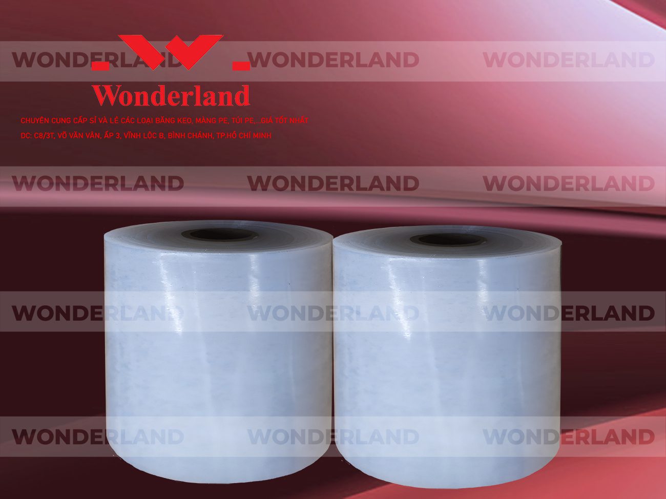MÀNG PE QUẤN MÁY 17KG LÕI 1.2KG CHẤT LƯỢNG CAO WONDERLAND