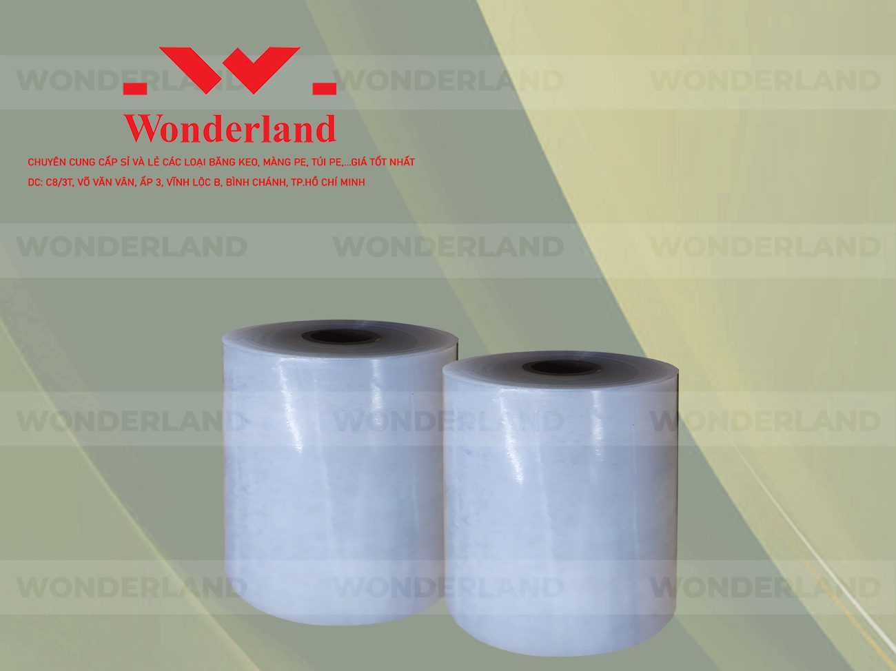 MÀNG PE QUẤN MÁY 18.8KG LÕI 1.2KG CHẤT LƯỢNG CAO WONDERLAND