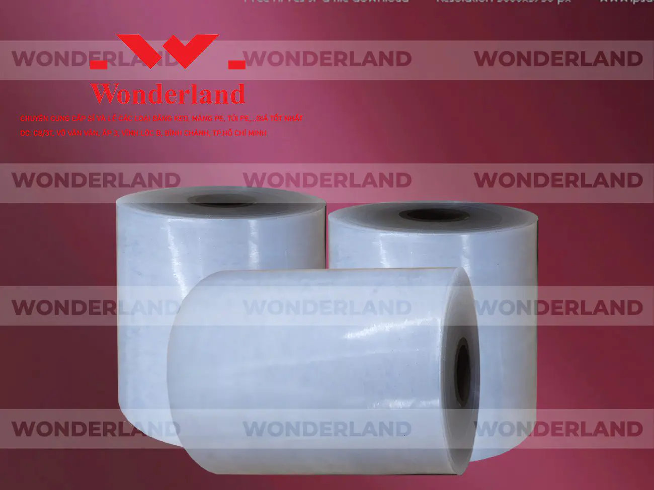 MÀNG PE QUẤN MÁY 18KG LÕI 1.2KG CHẤT LƯỢNG CAO WONDERLAND GIÁ SỈ TỐT NHẤT
