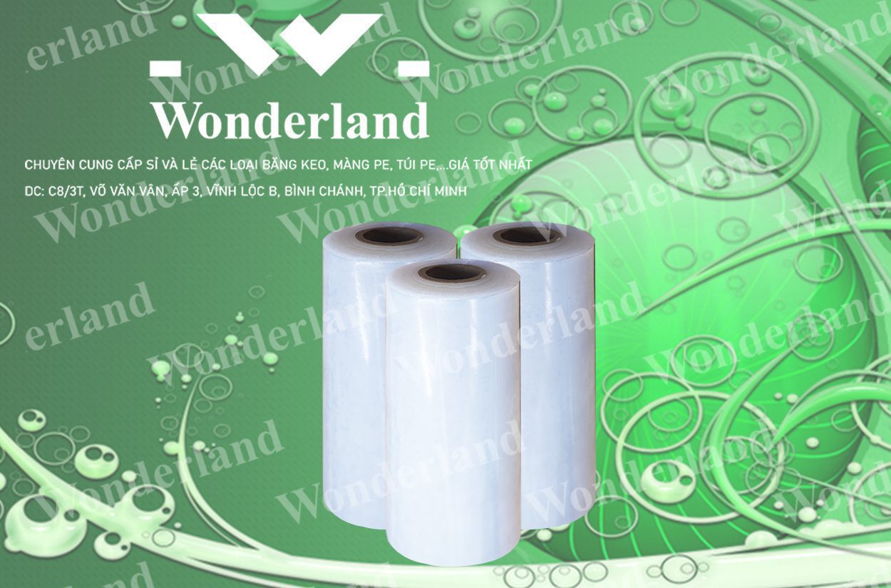 MÀNG PE QUẤN MÁY 6.8KG LÕI 500G CHẤT LƯỢNG CAO WONDERLAND GIÁ SỈ TỐT NHẤT