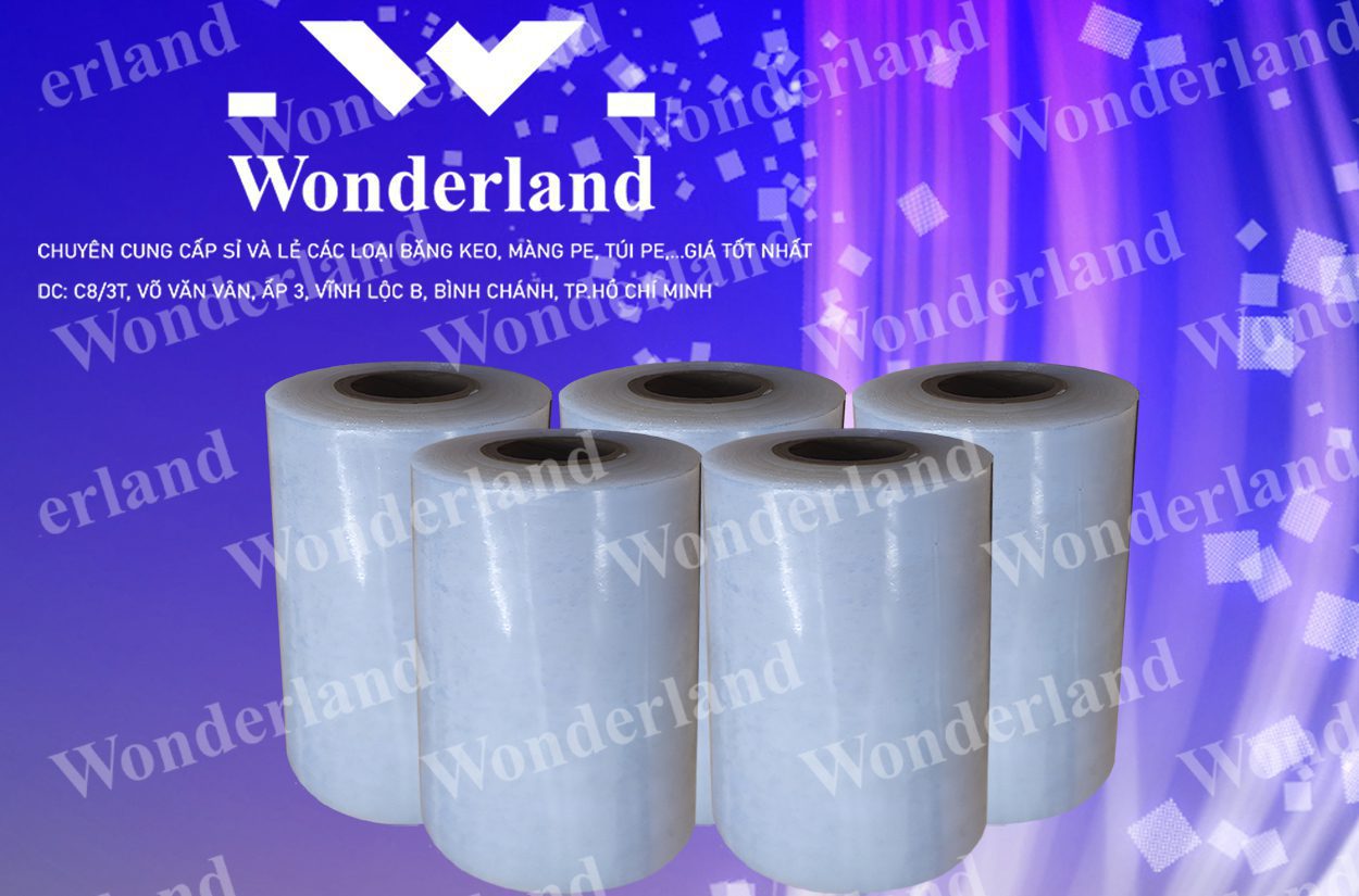 MÀNG PE QUẤN MÁY 7.9KG LÕI 500G CHẤT LƯỢNG CAO WONDERLAND GIÁ SỈ TỐT NHẤT